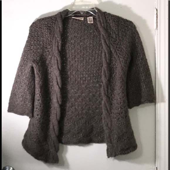 *DKNY Alpaca, wool, Nylon/blend open cardigan… - Picture 2 of 5
